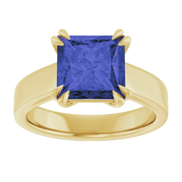 women's colored gemstone engagement rings, affordable engagement rings, unique engagement rings, bespoke custom engagement rings,