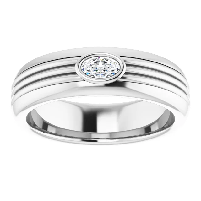 oval cut lab diamond mens unique wedding bands groom wedding rings