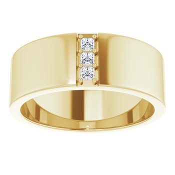 mens square cut lab diamond thick wedding band mens modern luxury wedding rings