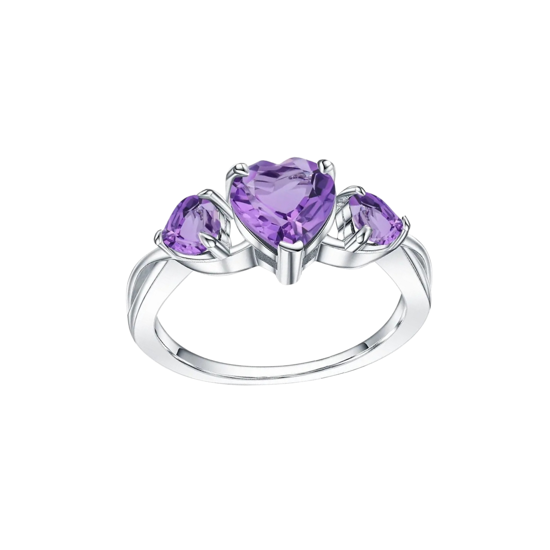 Amethyst 2025 promise ring