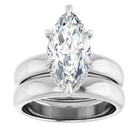 marquise cut lab diamond thick engagement ring set luxury ring set engagement rings