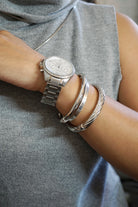 sterling silver bangle bracelet